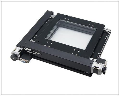 中空式双轴电控平台