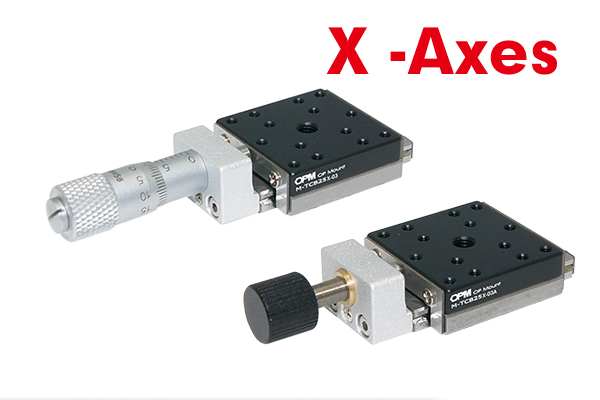 單軸，25x25mm平台