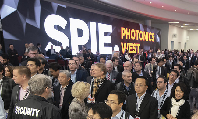 首次參加 SPIE  Photonic west 光電展